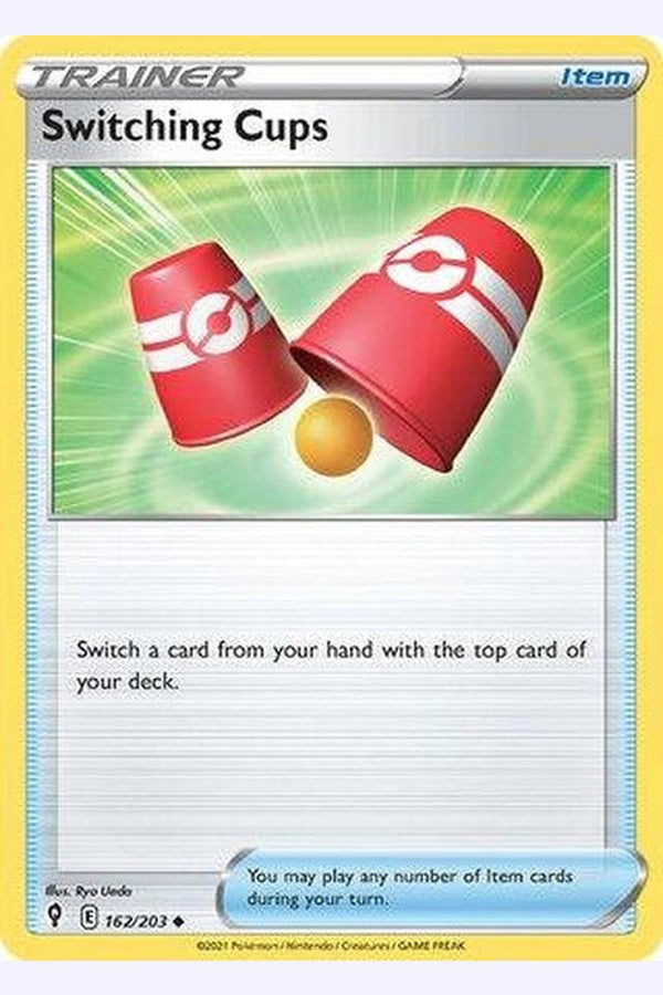 162/203 Switching Cups - Uncommon Reverse Holo - Collectible Madness