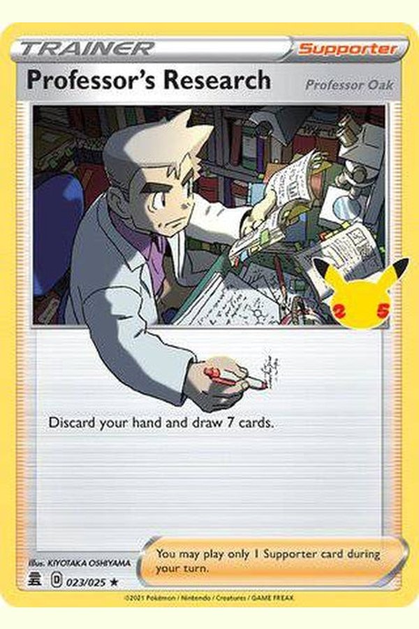 023/025 Professor's Research - Rare Holo - Collectible Madness