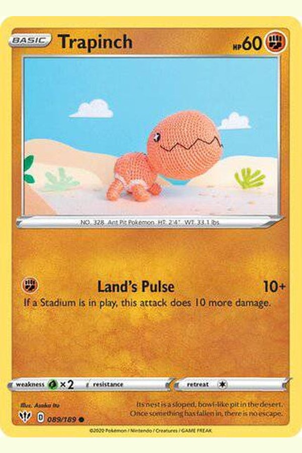 089/189 Trapinch - Common - Collectible Madness