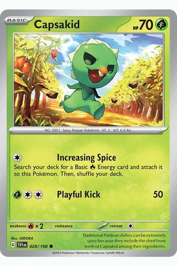 028/198 Capsakid - Common