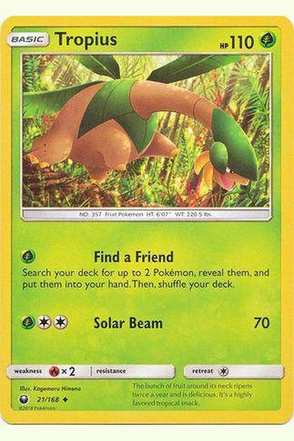 021 / 168 Tropius - Uncommon - Collectible Madness