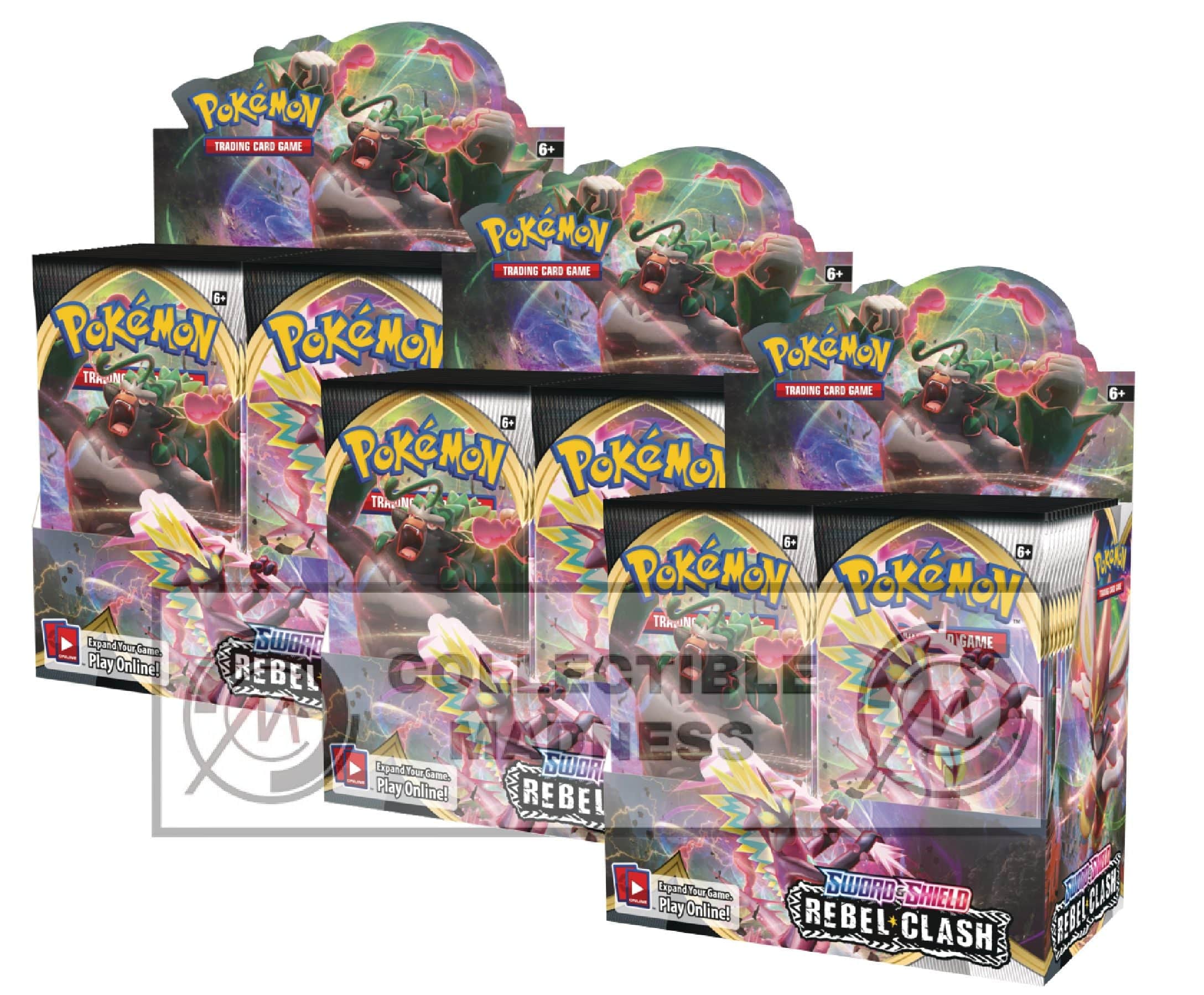 Pokemon - TCG - Rebel Clash Booster Box Options - Collectible Madness