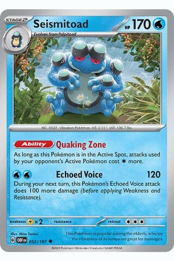 052/197 Seismitoad - Uncommon