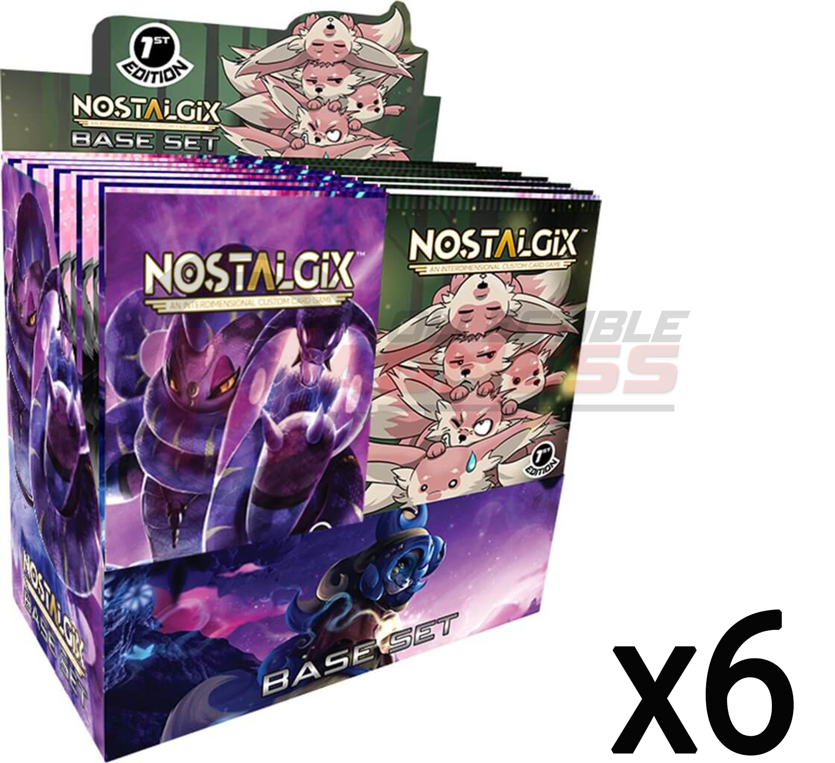 NOSTALGIX TCG 1st Edition Base Set Booster Box - Collectible Madness