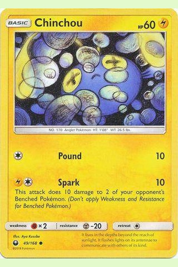 049 / 168 Chinchou - Common - Collectible Madness