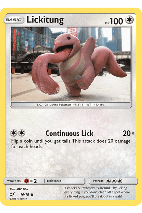 16 / 18 Lickitung - Common - Collectible Madness