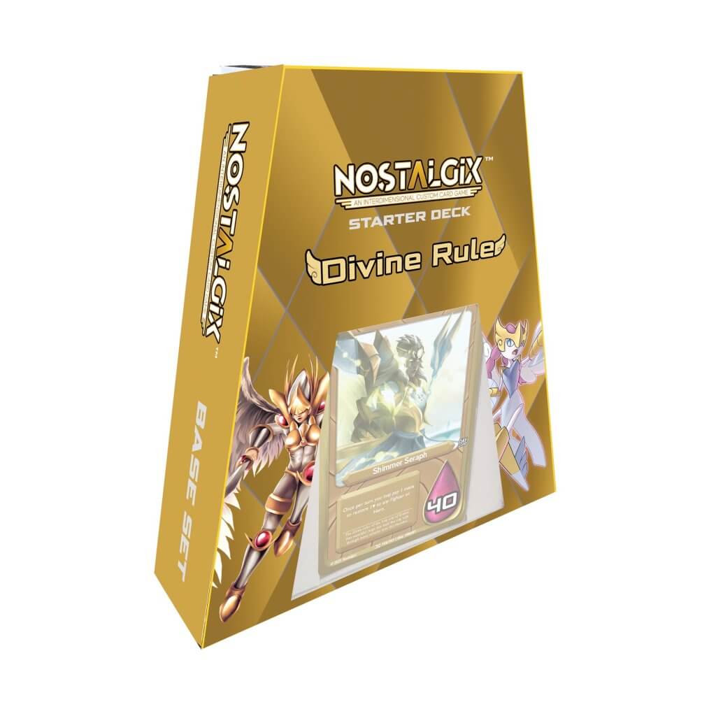 NOSTALGIX TCG 1st Edition Base Set Starter Deck - Collectible Madness