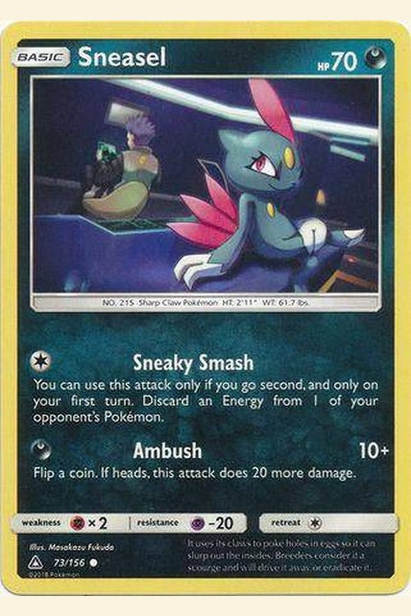 073 / 156 Sneasel-Common - Collectible Madness