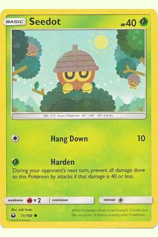 011 / 168 Seedot - Common - Collectible Madness