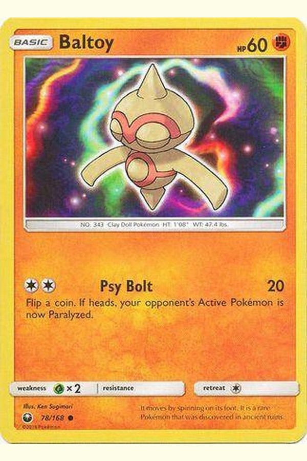 078 / 168 Baltoy - Common - Collectible Madness