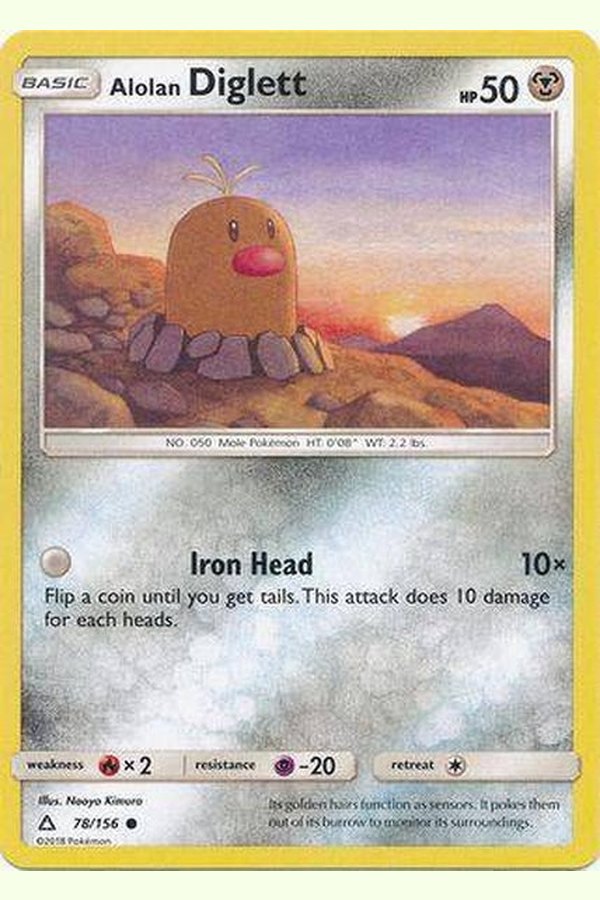 078 / 156 Alolan Diglett-Common - Collectible Madness