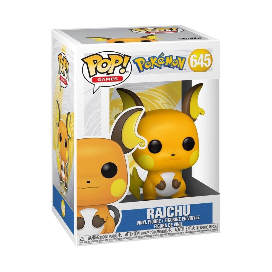 Pokemon - Raichu Pop! Vinyl RS - Collectible Madness