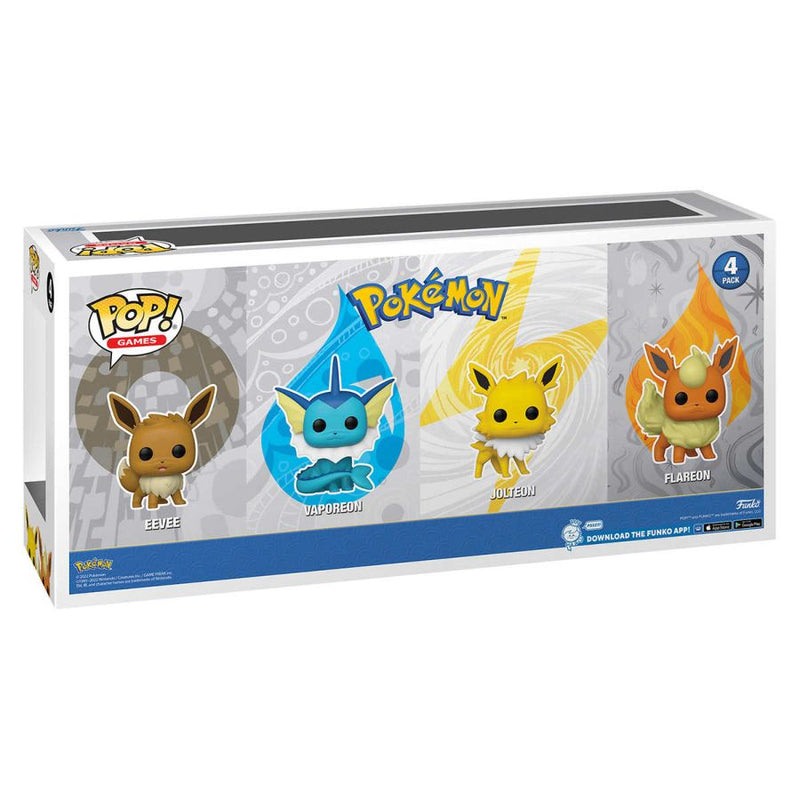 Pokemon - Eeveelutions US Exclusive Pop! 4-Pack RS - Collectible Madness