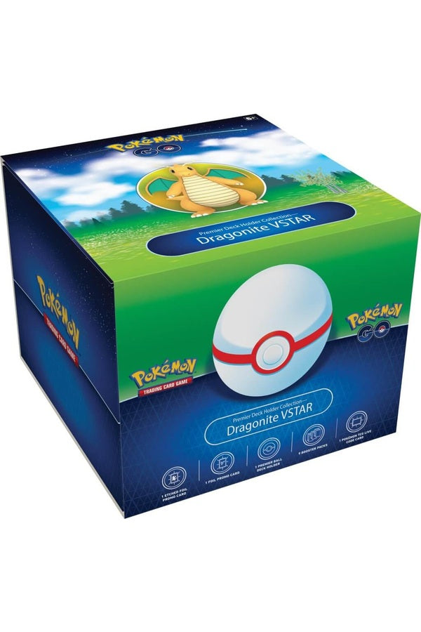 Pokemon - TCG - Pokémon GO Premier Deck Holder Collection- Dragonite VSTAR - Collectible Madness