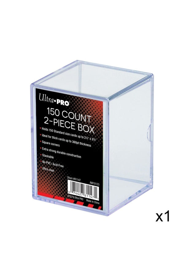 ULTRA PRO Card Storage Box - 2 Piece 150ct - Collectible Madness
