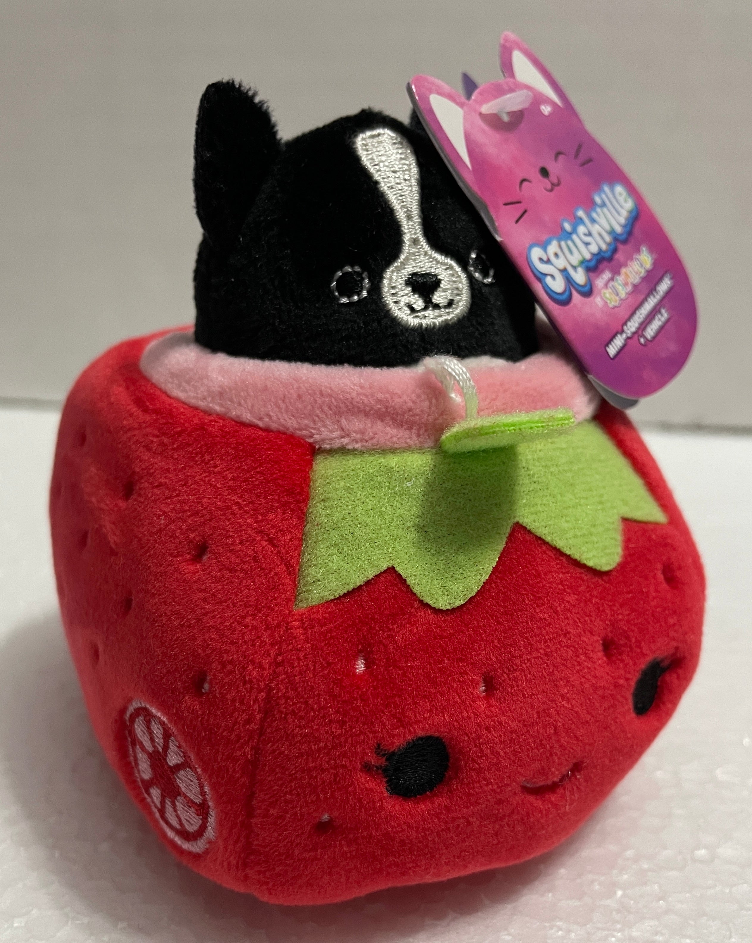 SQUISHMALLOWS SQUISHVILLE - Mini Plush (In Vehicle)(Asst) W2 - Collectible Madness