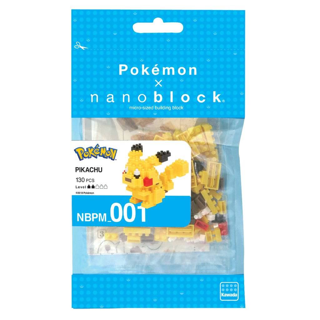 Pokemon - nanoblock - PIKACHU - Collectible Madness