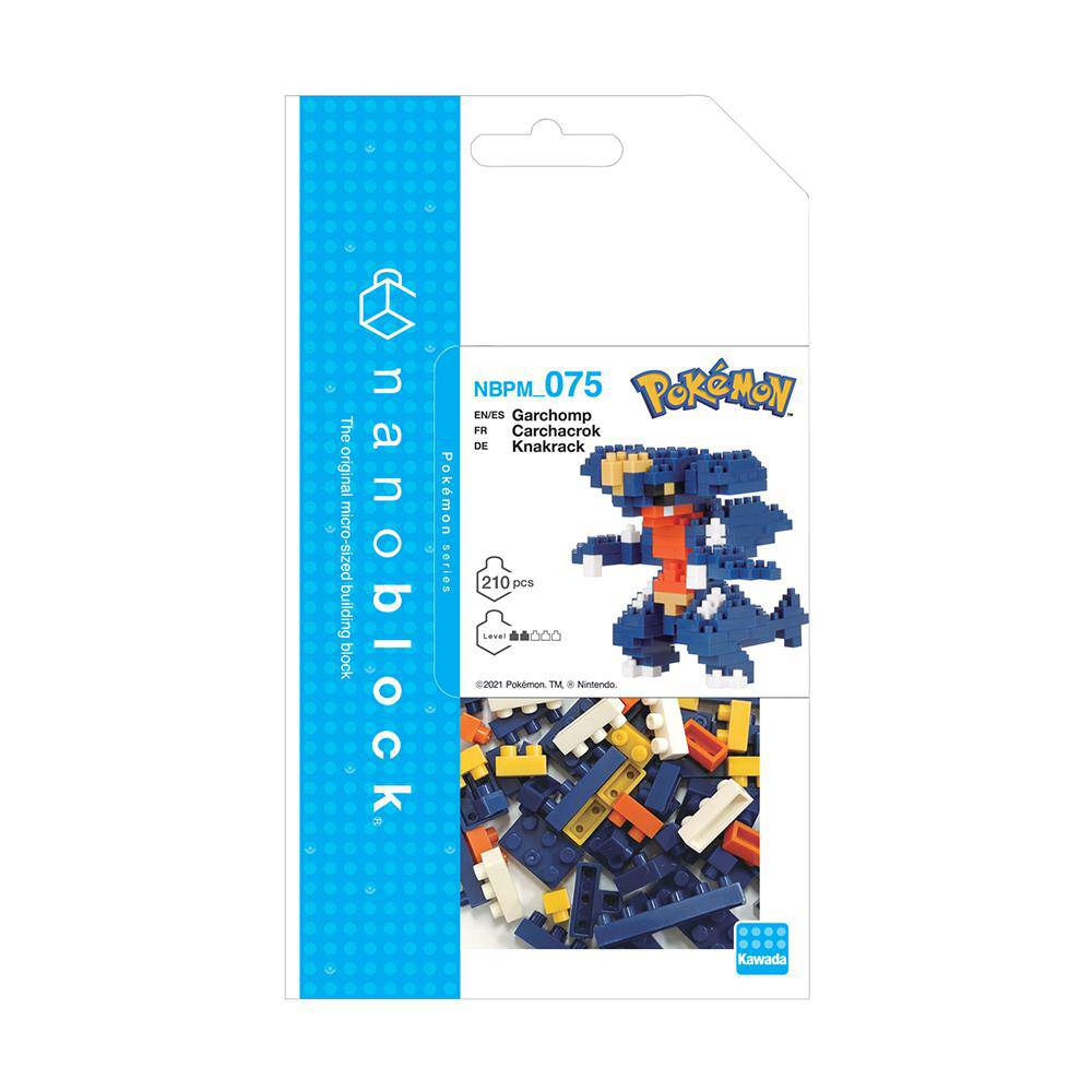Pokemon - nanoblock - GARCHOMP - Collectible Madness
