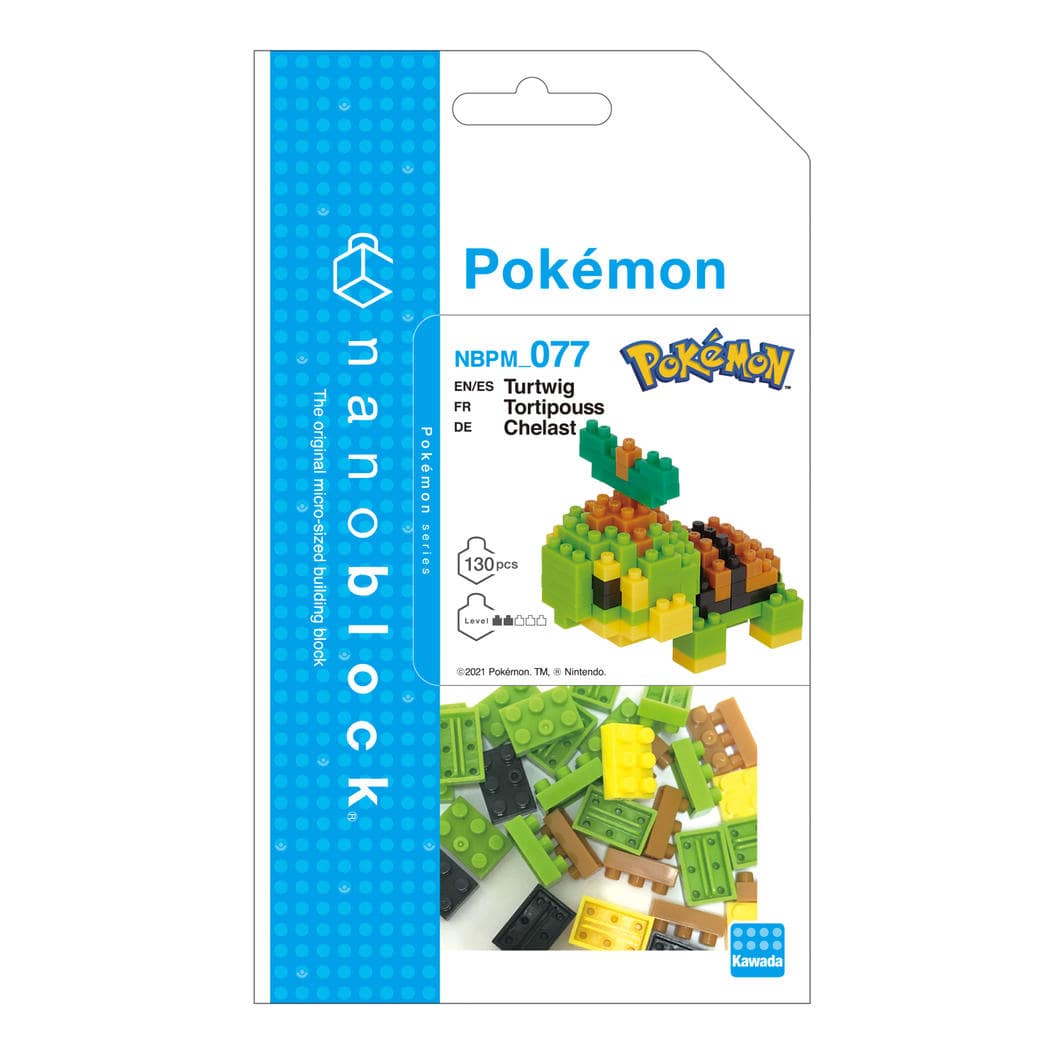 Pokemon - nanoblock - TURTWIG - Collectible Madness