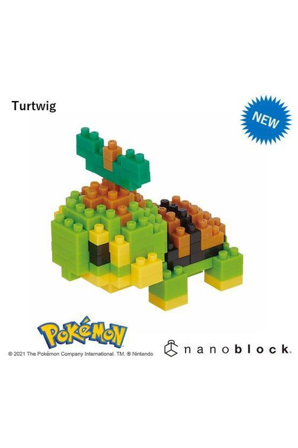 Pokemon - nanoblock - TURTWIG - Collectible Madness