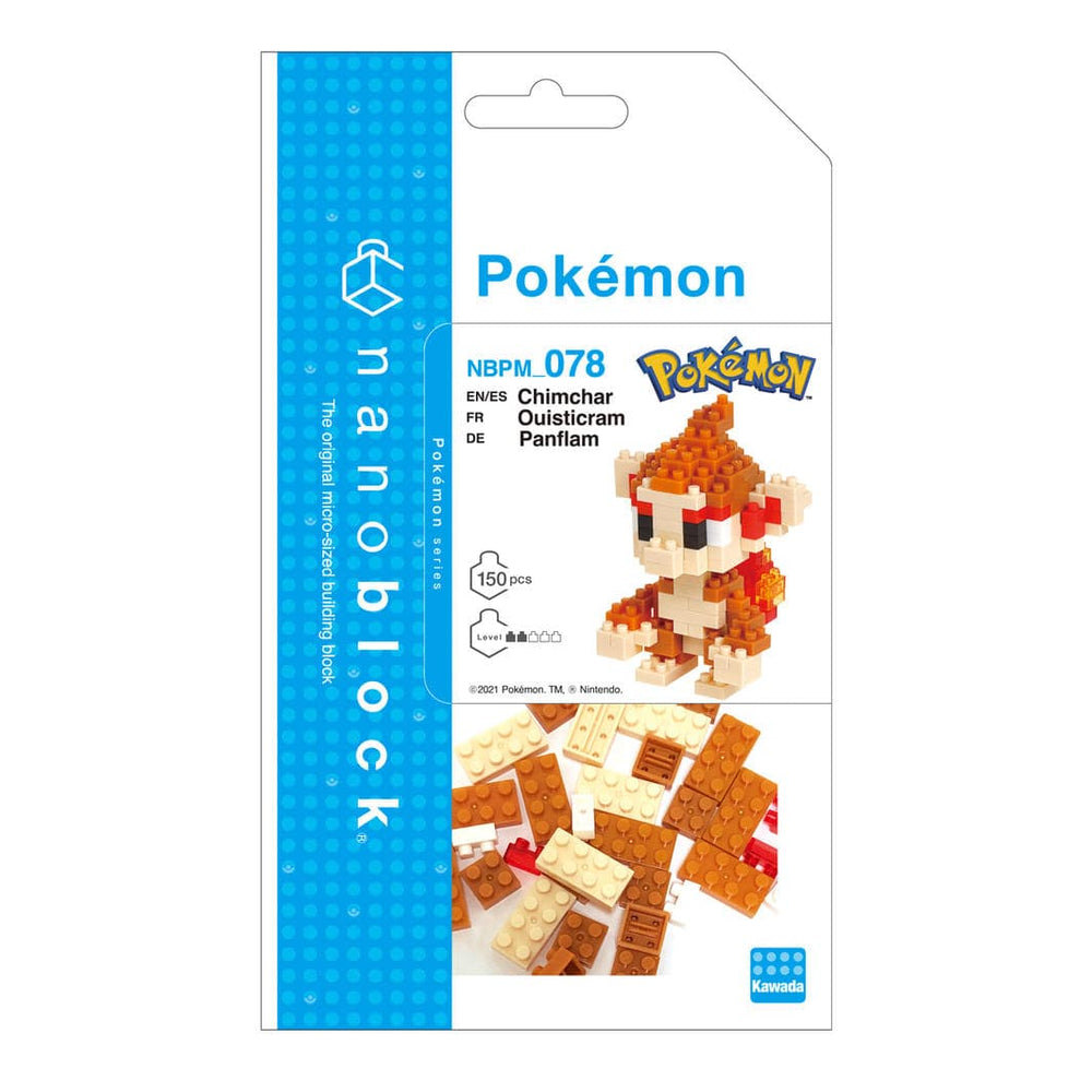 Pokemon - nanoblock - CHIMCHAR - Collectible Madness