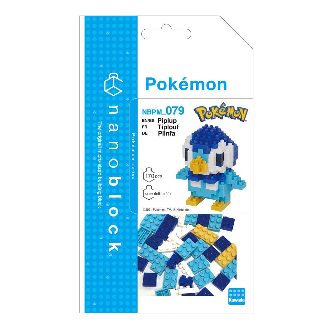 Pokemon - nanoblock - PIPLUP - Collectible Madness