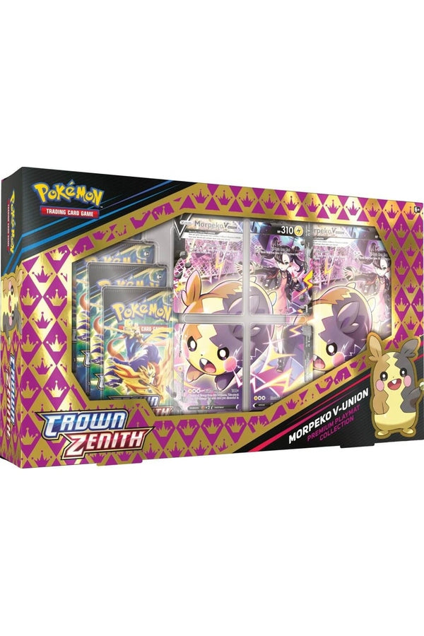Pokemon - TCG - Crown Zenith Morpeko V Union Box Pokemon - TCG - Crown Zenith Morpeko V Union Box