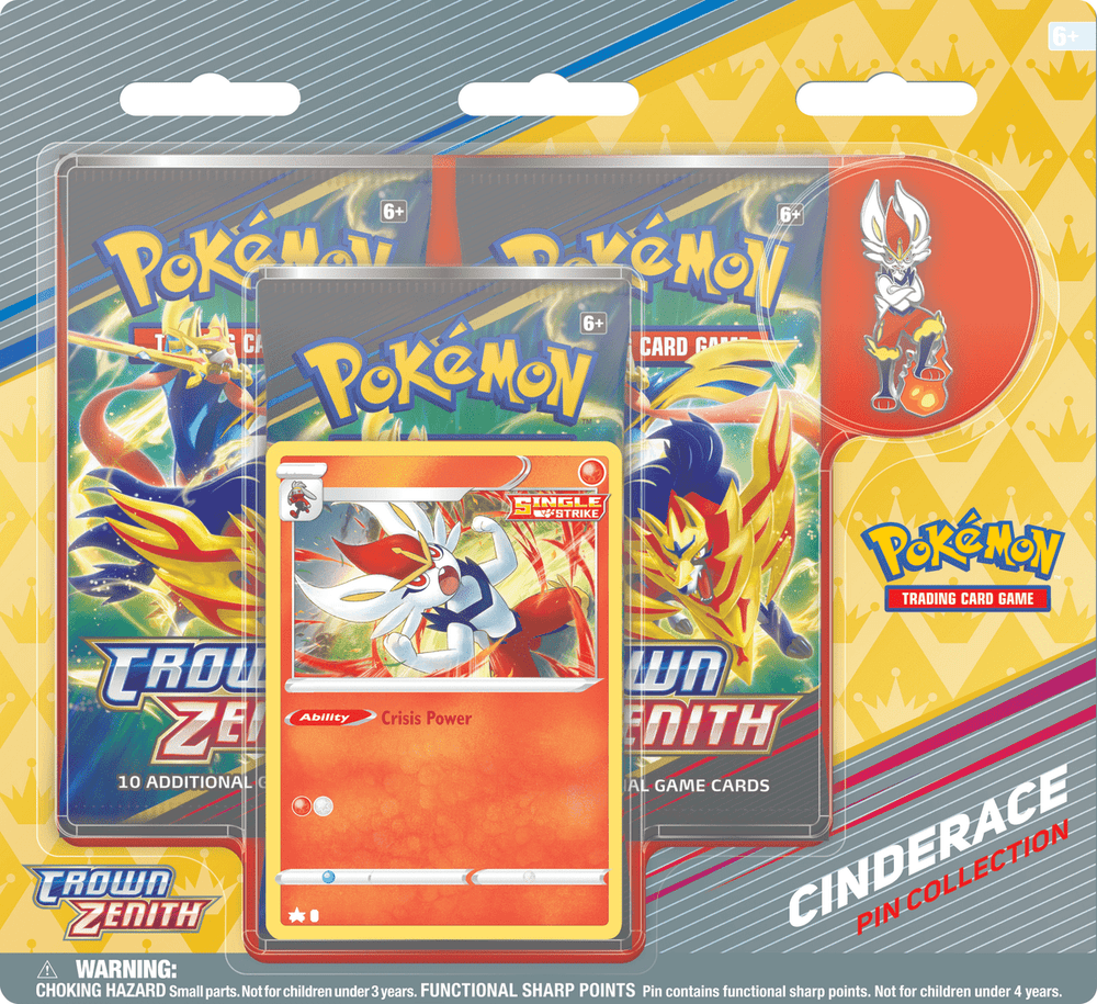 Pokemon - TCG - Crown Zenith Pin Blister - Collectible Madness