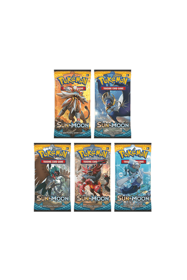 Pokemon - TCG - Sun & Moon Booster Pack Options - Collectible Madness