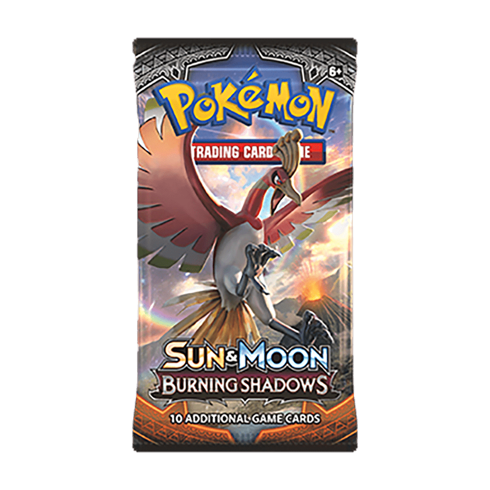 Pokemom Sealed carton of burning shadows sleeved blisters. 24 packs hotsell in a box.