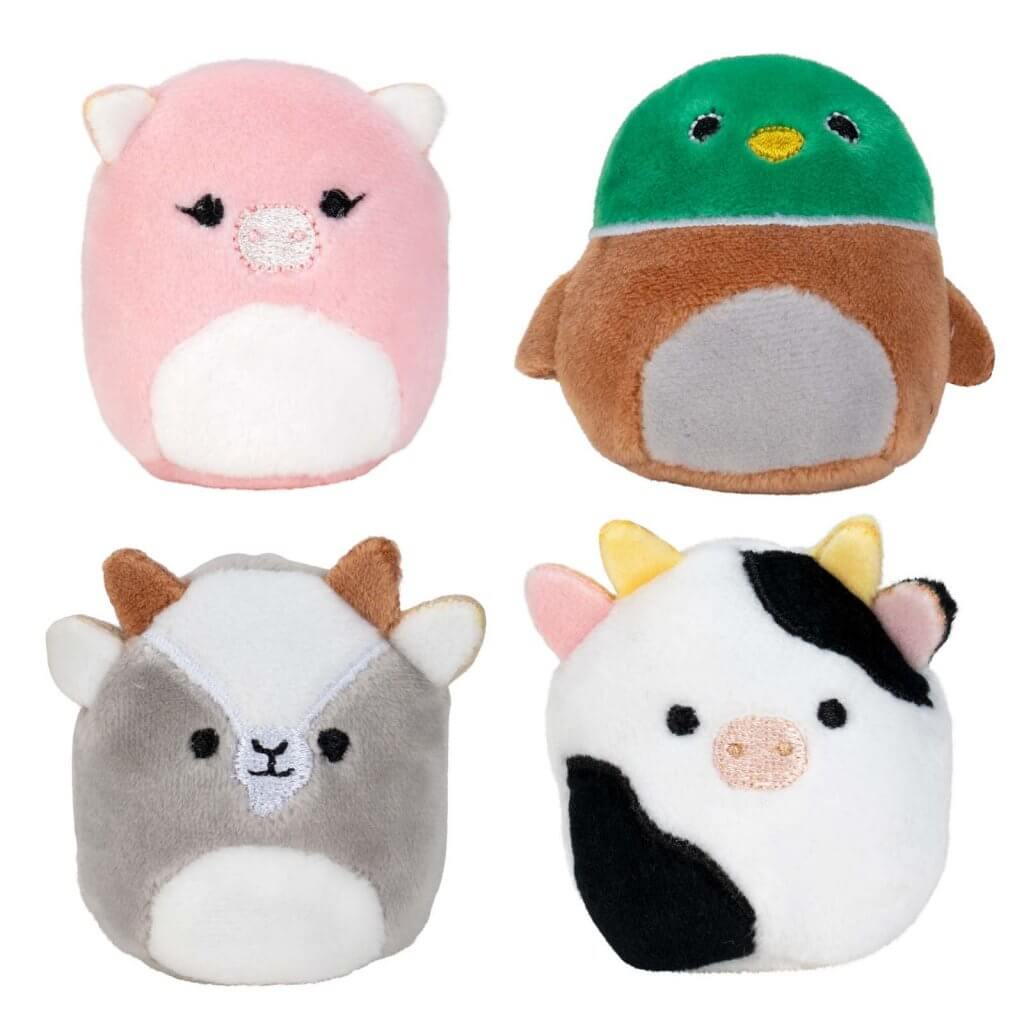 SQUISHMALLOWS SQUISHVILLE - Mini Plush (Squishville Mini Squishmallow 4 Pack)(Asst) - Collectible Madness