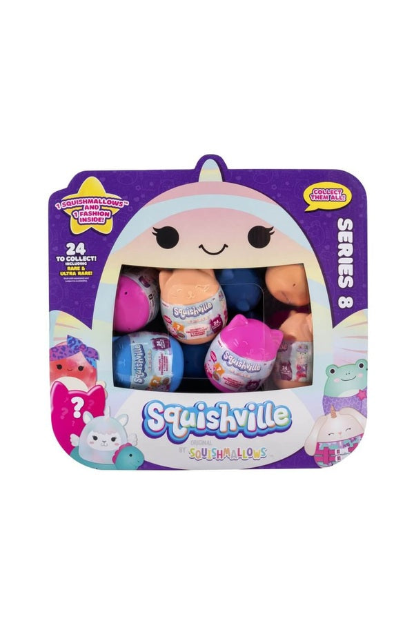 SQUISHMALLOWS SQUISHVILLE - Mystery Mini Plush Assortment - Series 8 - Collectible Madness