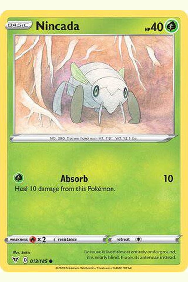 013/185 Nincada - Common - Collectible Madness
