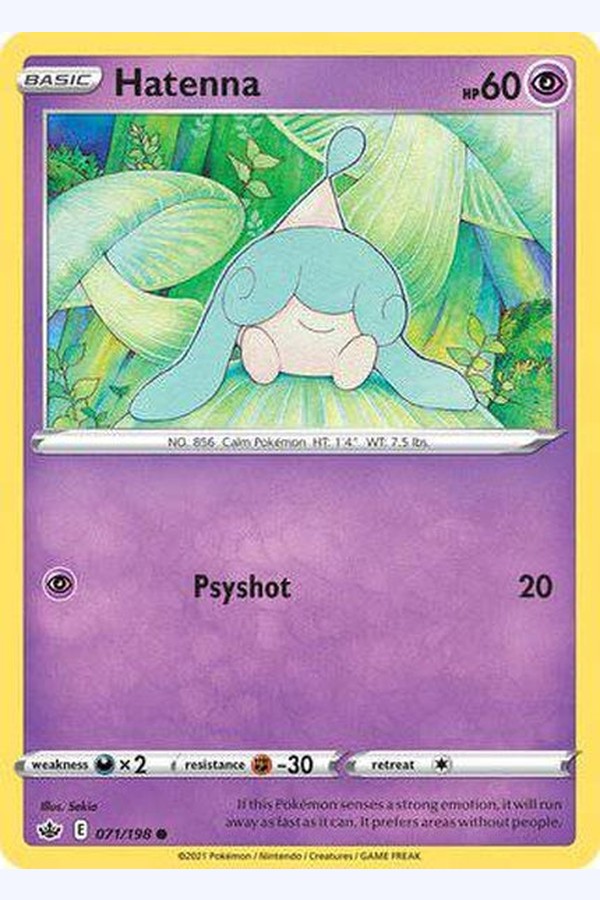 071/198 Hatenna - Common - Collectible Madness