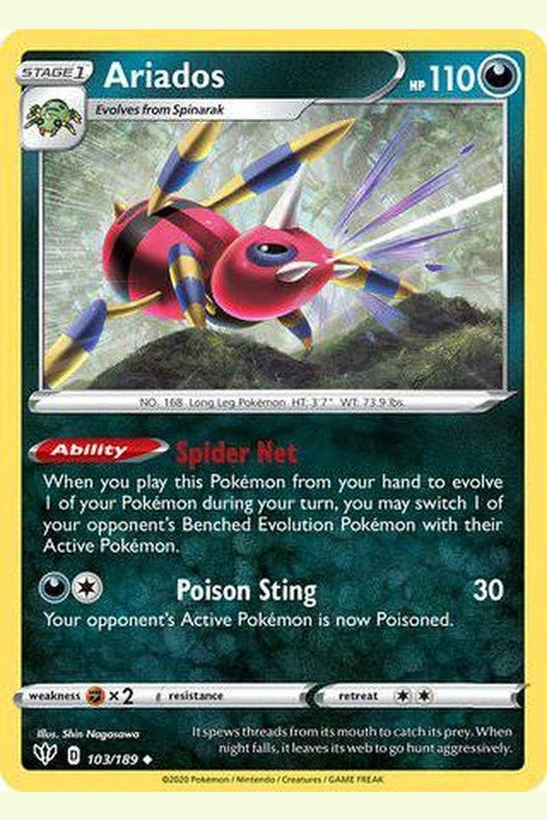 103/189 Ariados - Uncommon - Collectible Madness
