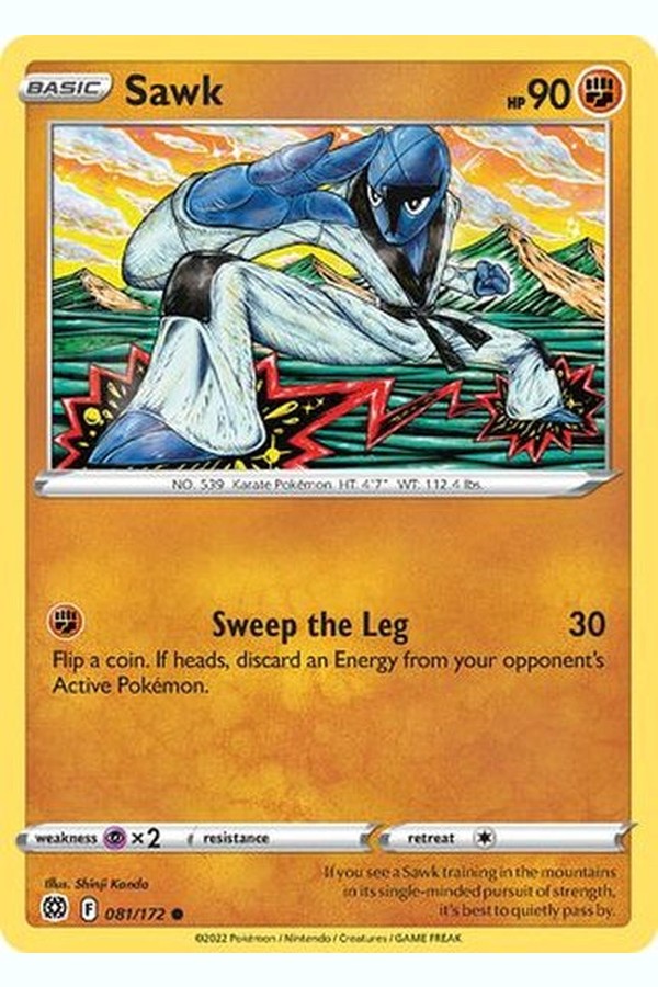 081/172 Sawk - Common - Collectible Madness
