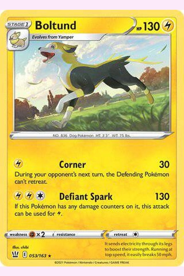 053/163 Boltund - Rare - Collectible Madness