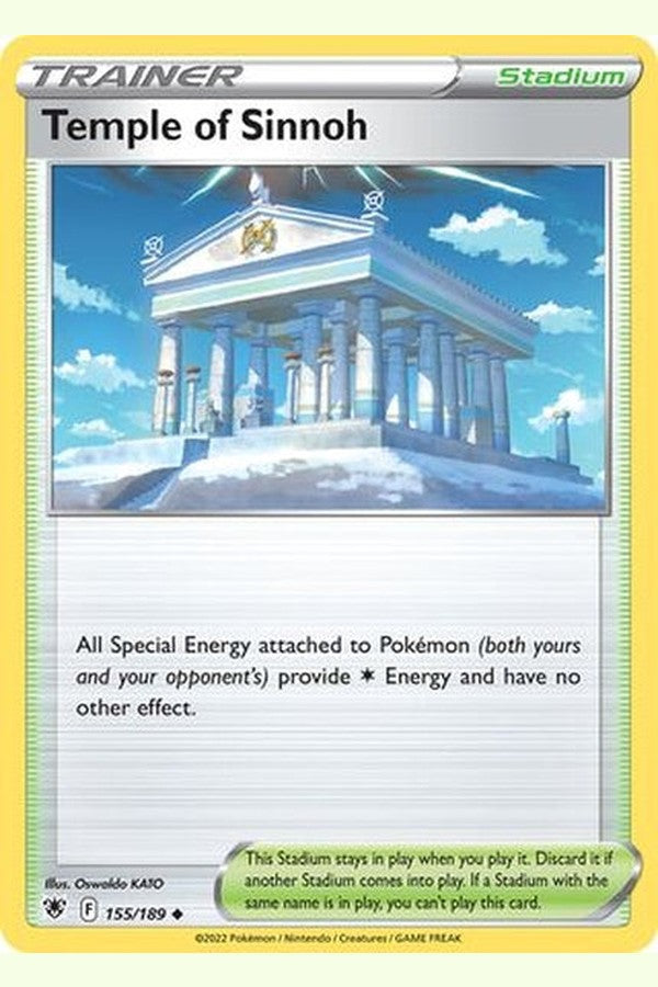 155/189 Temple of Sinnoh - Uncommon - Collectible Madness