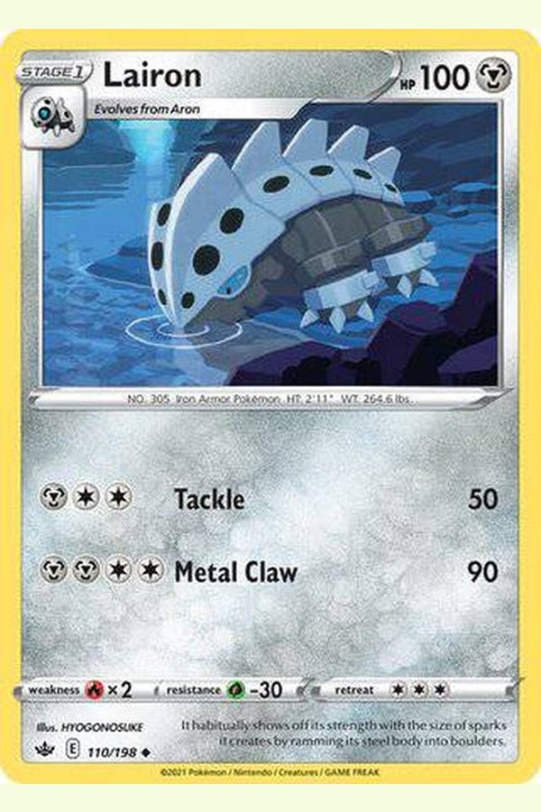 110/198 Lairon - Uncommon - Collectible Madness