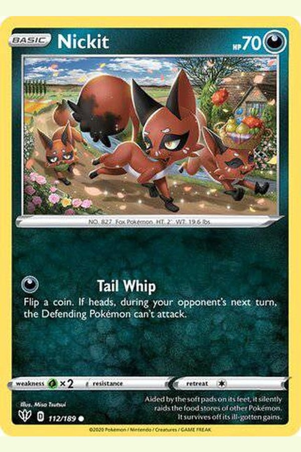 112/189 Nickit - Common - Collectible Madness