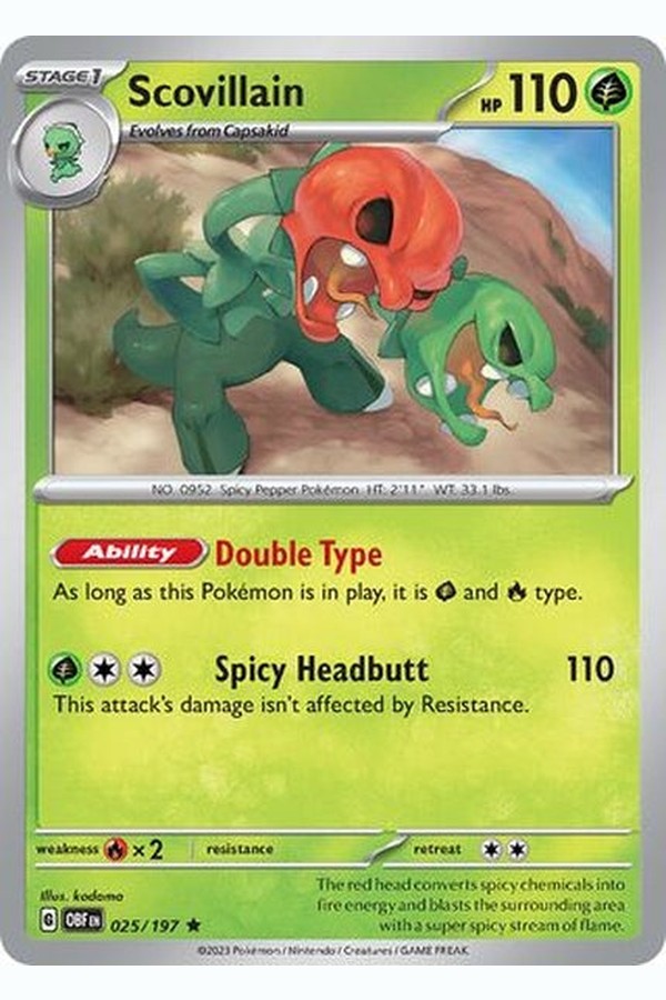 025/197 Scovillain - Rare Holo