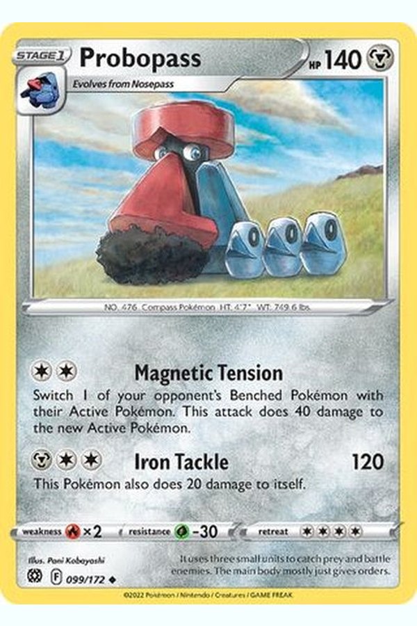 099/172 Probopass - Uncommon - Collectible Madness