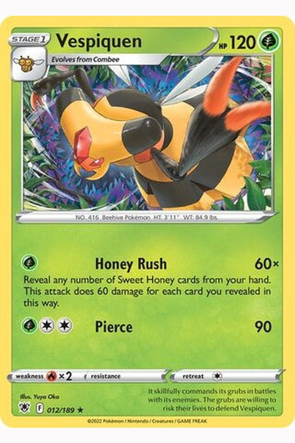 012/189 Vespiquen - Rare - Collectible Madness