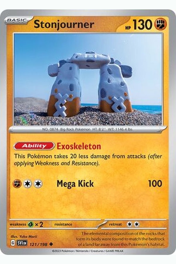 121/198 Stonjourner - Uncommon