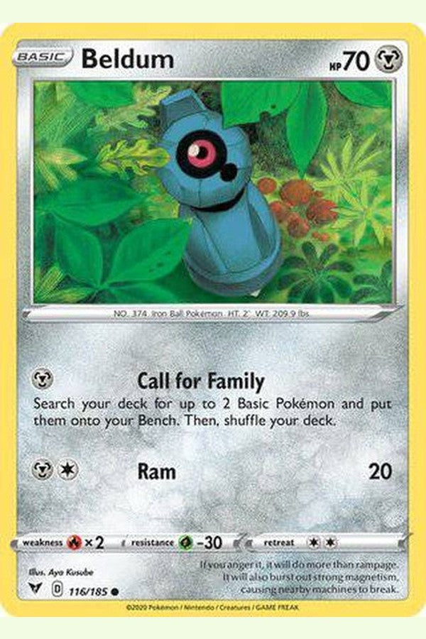 116/185 Beldum - Common - Collectible Madness