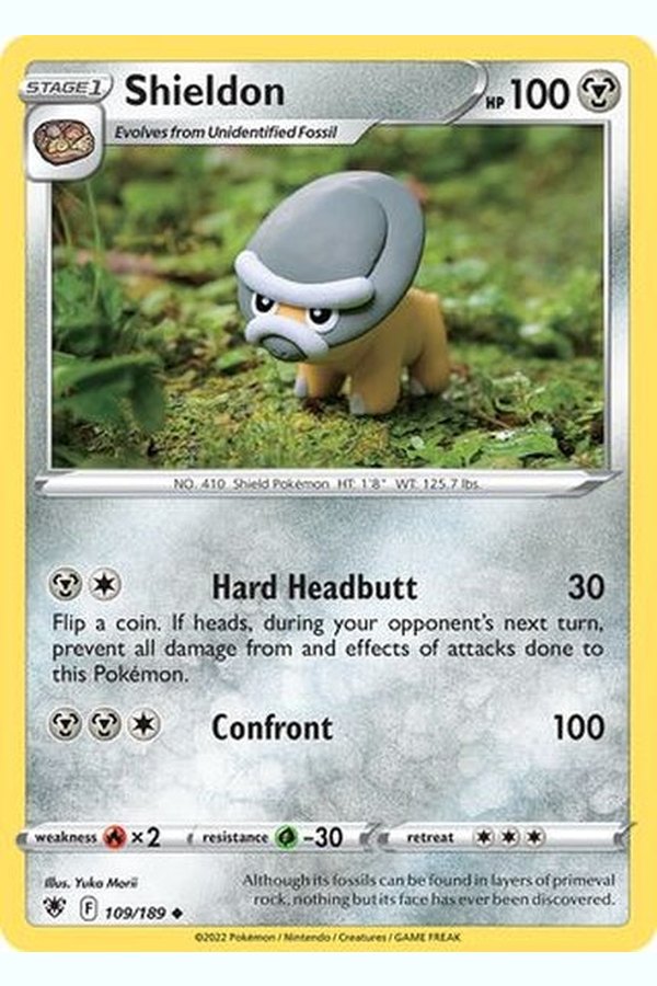109/189 Shieldon - Uncommon - Collectible Madness