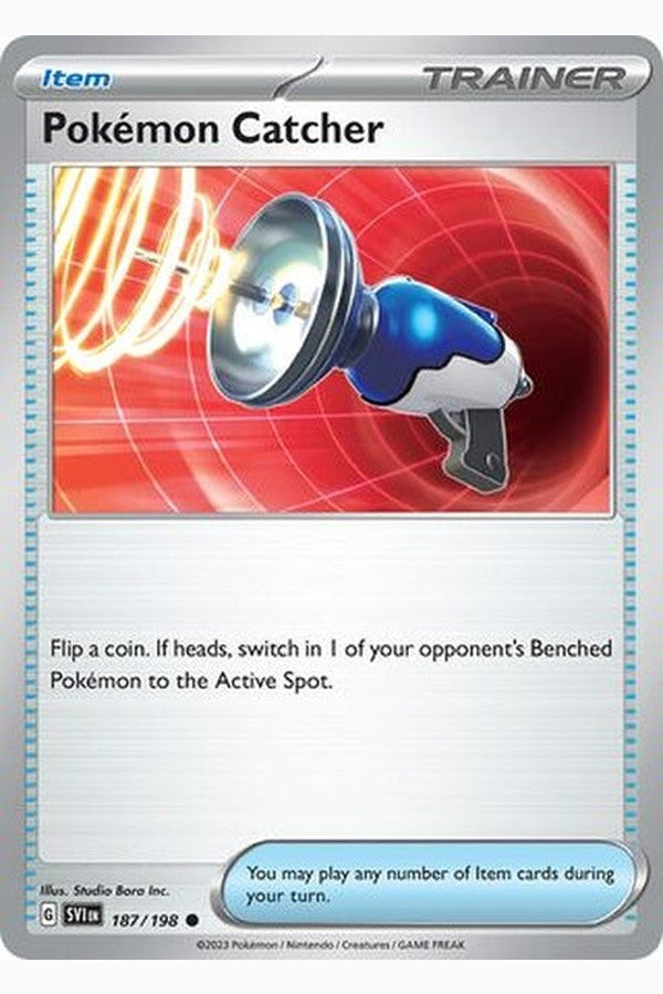 187/198 Pokemon Catcher - Common