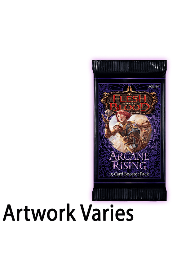 Flesh And Blood - TCG - Arcane Rising Booster Pack | 1st Edition Flesh And Blood - TCG - Arcane Rising Booster Pack | 1st Edition