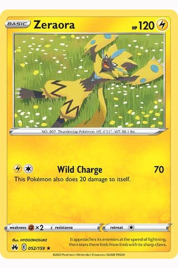 052/159 Zeraora - Rare