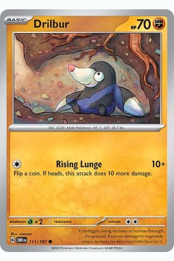 111/197 Drilbur - Common